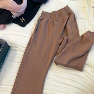 Women’s YPB Abercrombie brand tan jogger pants. Barely worn. Size XS